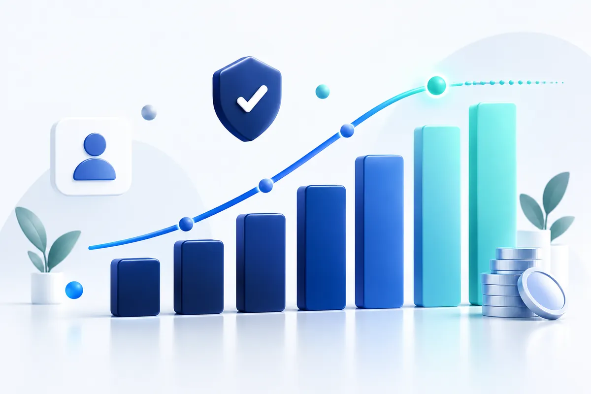 Rising incremental impact curve that flattens where extra spend stops paying off